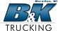 B & K Trucking LLC logo