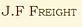 Jf Freight Express Inc logo