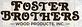 Foster Brothers Wood Products logo