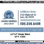 Jonzie Express Inc logo