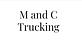 M & C Trucking Company logo