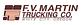 F V Martin Trucking Co logo