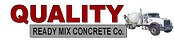 Quality Ready Mix Concrete Co logo