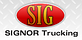 Signor Trucking LLC logo