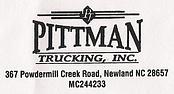 Pittman Trucking Inc logo