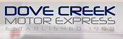 Dove Creek Motor Express logo