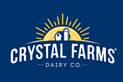 Crystal Farms Dairy Company logo