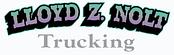 Lloyd Z Nolt Trucking logo
