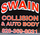 Swain Collision Inc logo