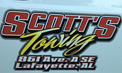 Scotts Towing Lafayette Towing logo