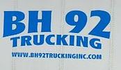 B H 92 Trucking Inc logo
