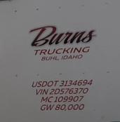 Burns Trucking logo