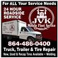 J V K Trucking Co logo