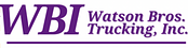 Watson Bros Trucking Inc logo