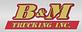 B & M Trucking Inc logo