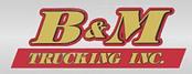 B & M Trucking Inc logo