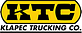 Klapec Trucking Company logo