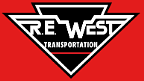 R E West Inc logo