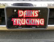 Dains Trucking logo